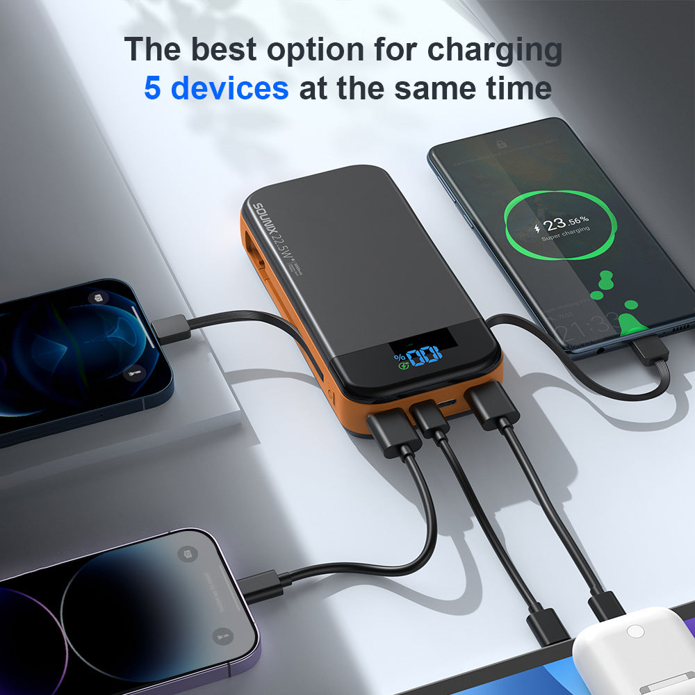 High-performance power bank with LED display and fast charging technology Bowlift