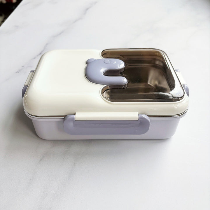 Cute Bear-Themed Lunch Box