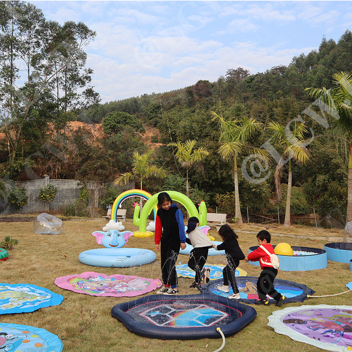 Unisex Water-Splash Play Mat Bowlift