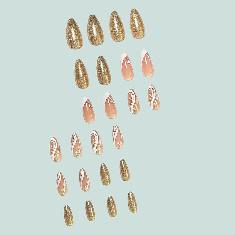 Elegant and creative stiletto artificial nails Bowlift