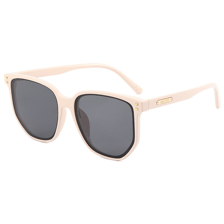 Women's Fashionable Oversized Sunglasses with Sturdy Plastic Frame Bowlift