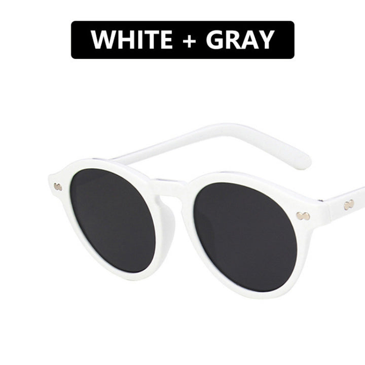 Women's fashionable round sunglasses Bowlift