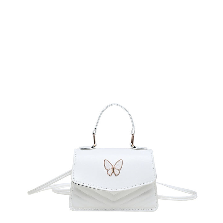 WoChic Mini Handbag with Elegant Butterfly Accent Bowlift