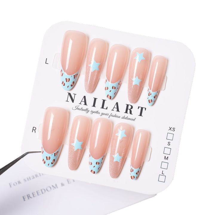 Creative Artistic Press-On Nail Extensions Bowlift