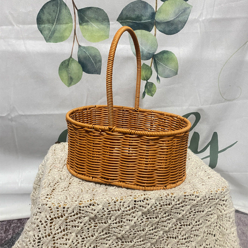 Handwoven Storage Basket Bowlift
