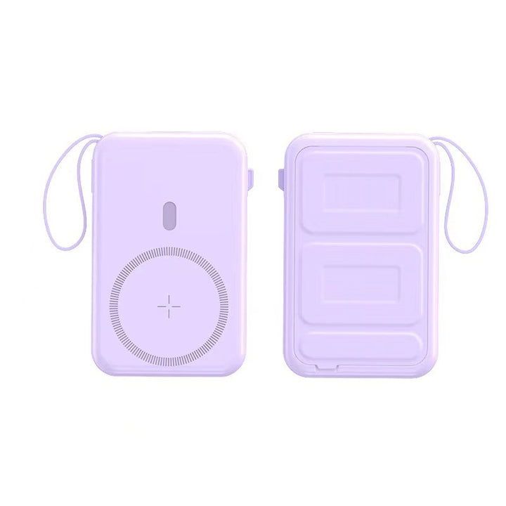 Portable power bank with magnetic mount and fast charging function Bowlift