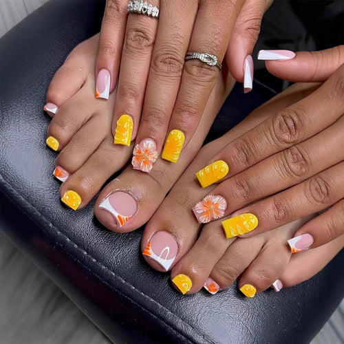 Tropical Nail Art Set Bowlift