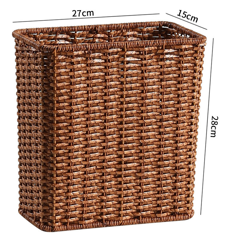 Handcrafted Woven Wastebasket Bowlift