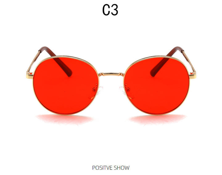 Women's fashionable sunglasses with mirrored gradient Bowlift