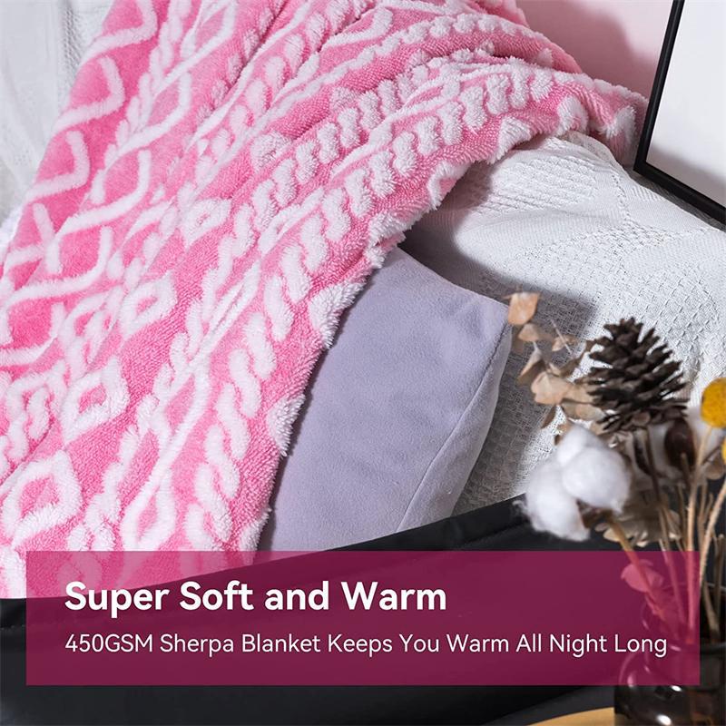 Women's Cozy and Soft Blanket with Unique Pattern Bowlift