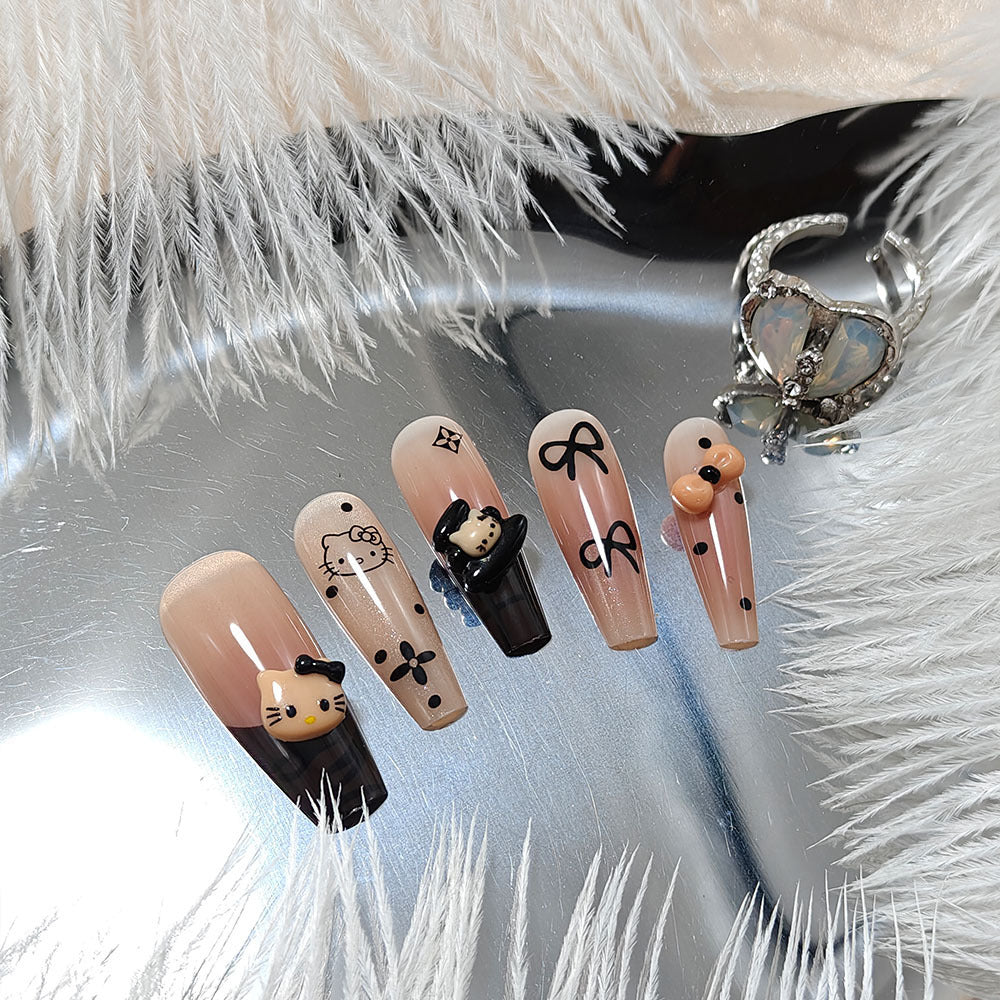 Nail Art Set with Creative Designs Bowlift