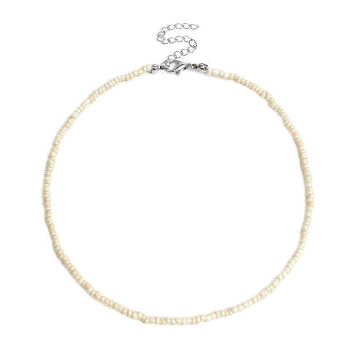 Colorful Beaded Choker Necklace Bowlift