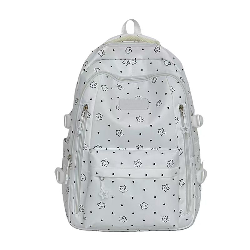 Cartoon-Illustrated School Backpack Bowlift