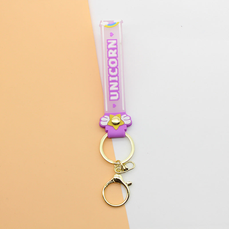 Unisex keychain in unicorn design Bowlift