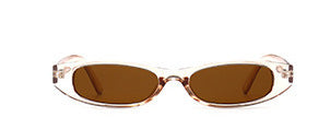 Fashionable Slim Frame Glasses Bowlift