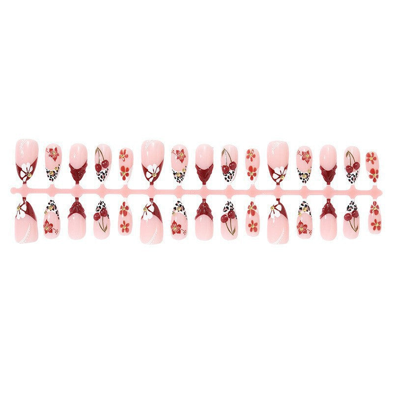 Creative Nail Art Set with Floral and Animal Designs Bowlift