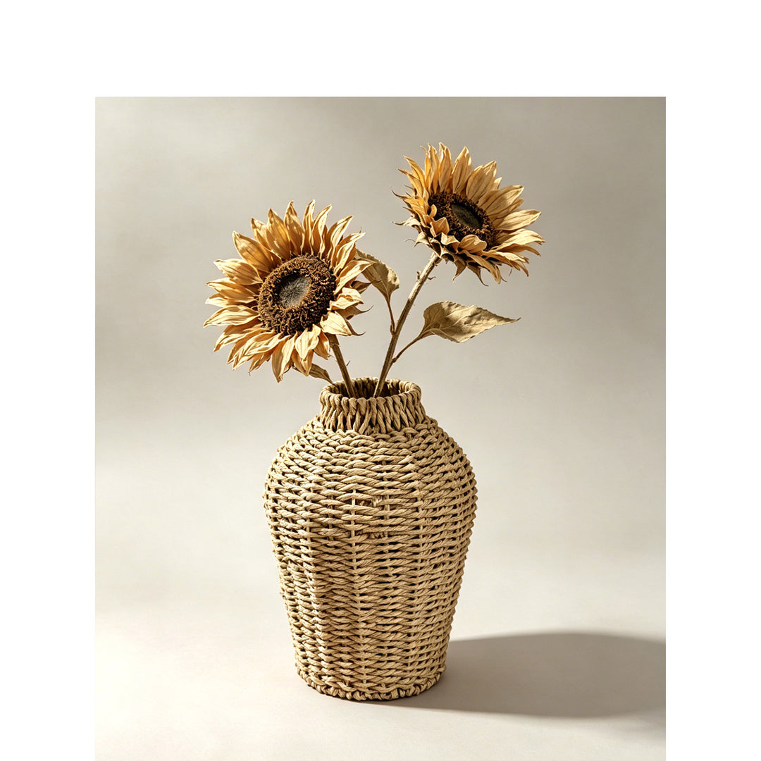 Handwoven Seagrass Decorative Vase Basket Bowlift
