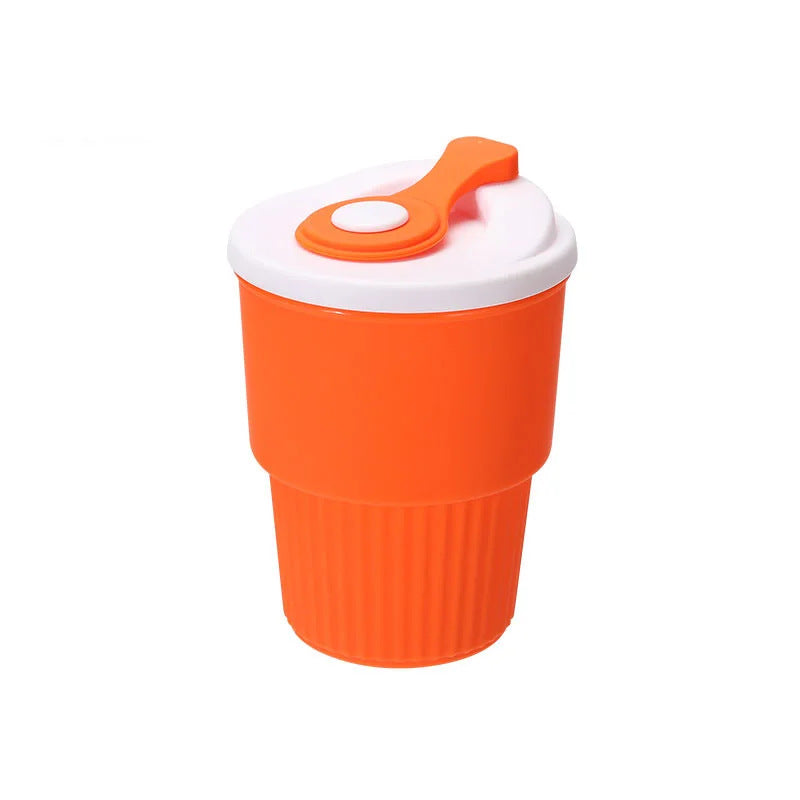 Women's Silicone Drinking Cup with Straw Bowlift
