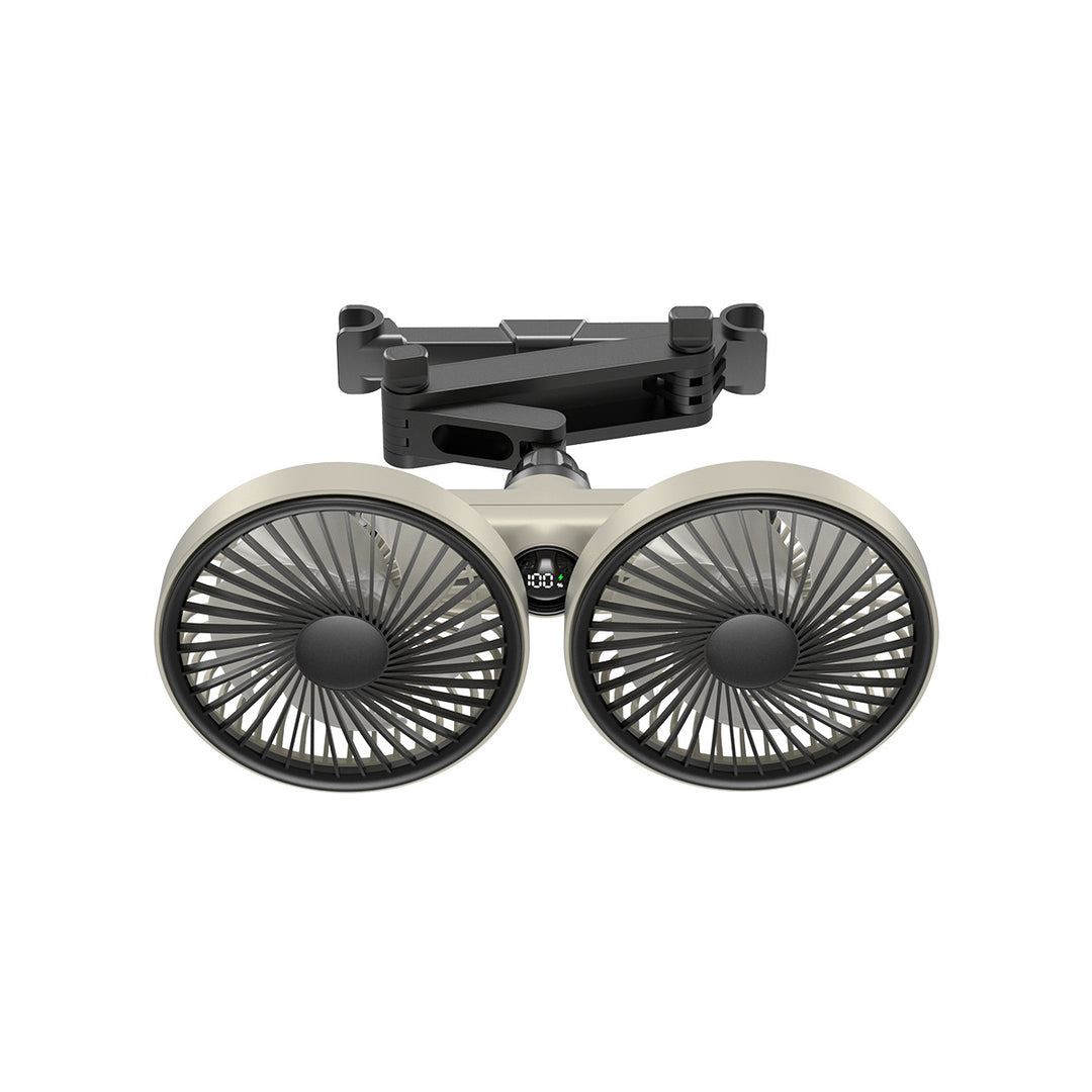 Unisex Dual-Headed Adjustable Ceiling Fan Bowlift