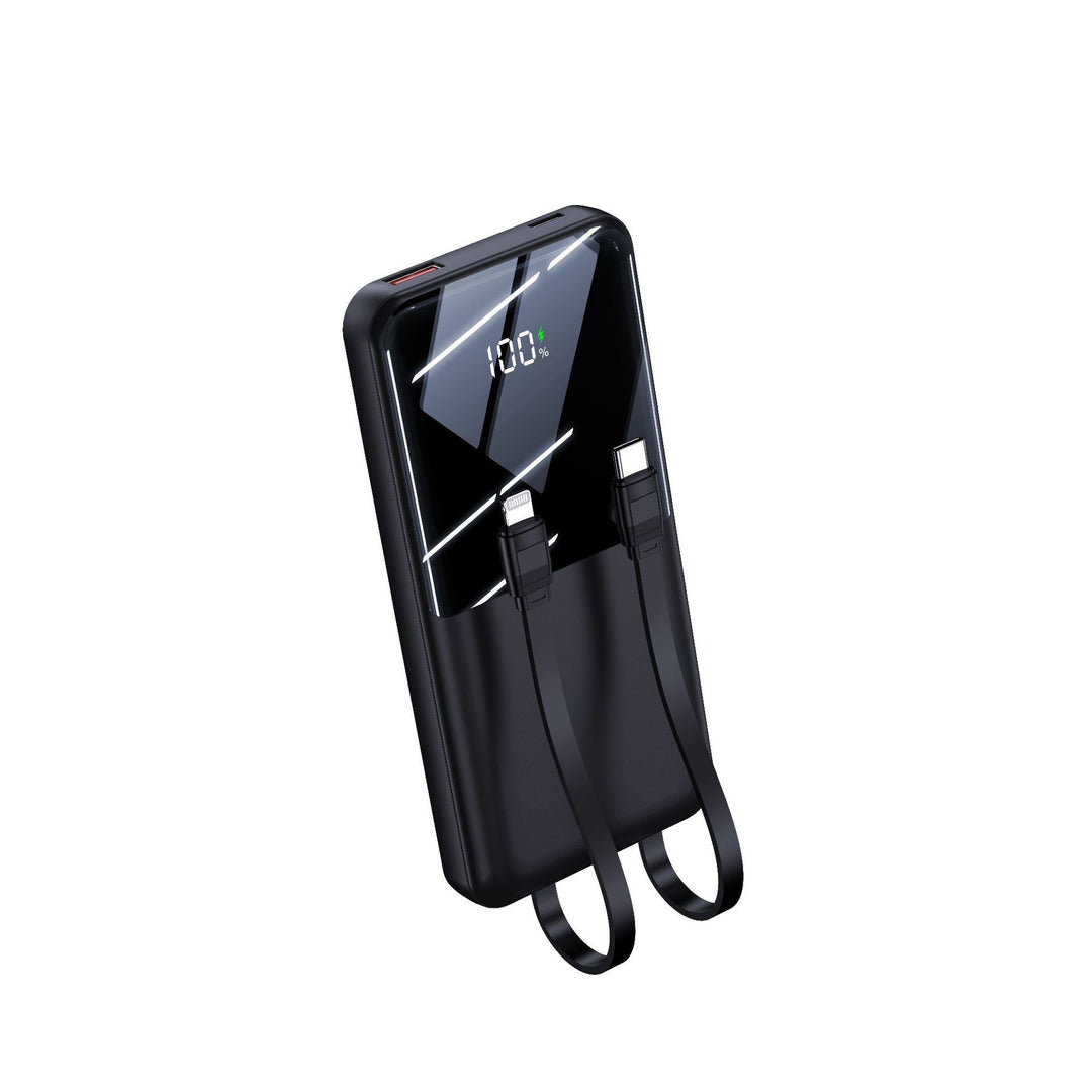 Powerbank with multifunctional fast charging system and digital battery level indicator Bowlift