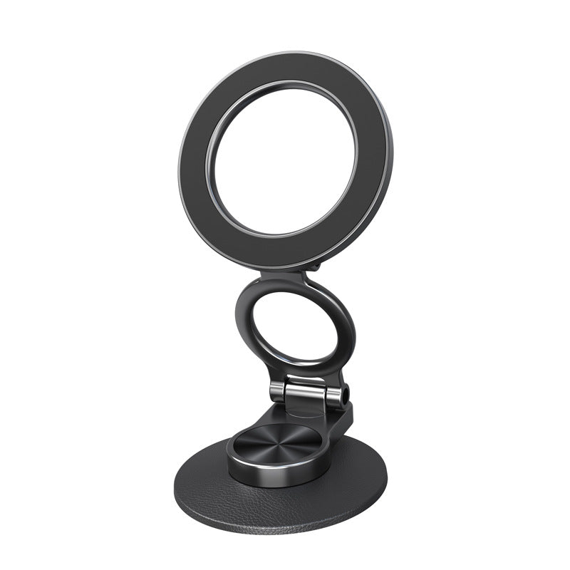 Unisex Flexible Smartphone Stand with Integrated Ring Light Bowlift