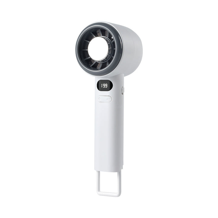 Unisex Portable Hand Fan with Digital Control and Powerful Battery Bowlift