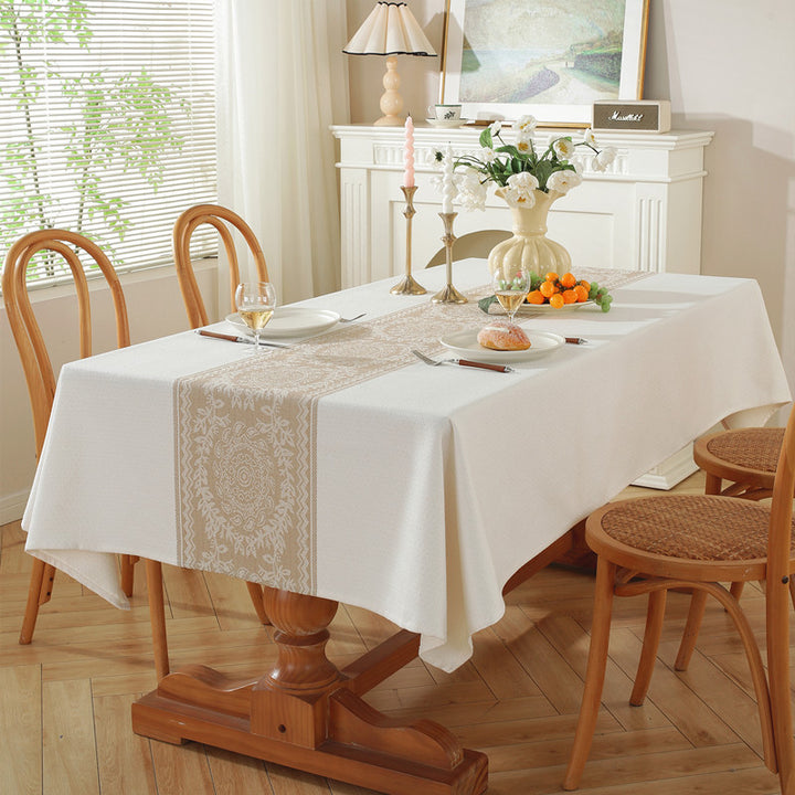 Decorative Woven Tablecloth