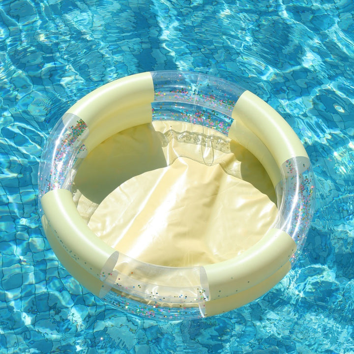Mermaid-Themed Inflatable Pool Ring Bowlift