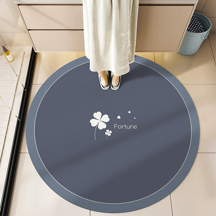Round Decorative Bath Mat Bowlift