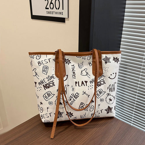 WoPlayful Graphic Tote Bag Bowlift