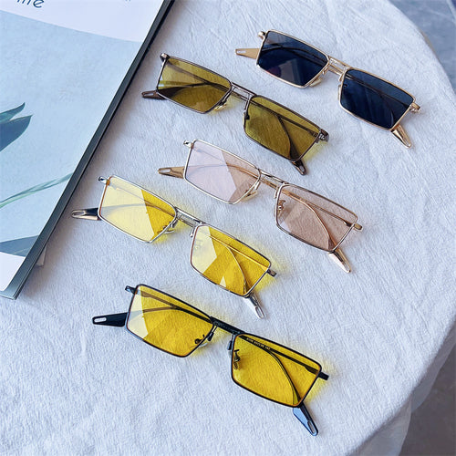 Fashion-Forward Geometric Frame Sunglasses Bowlift