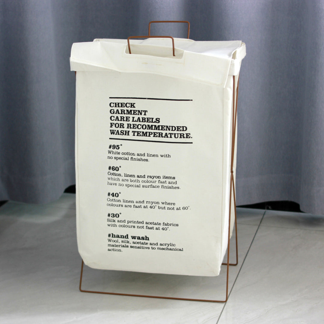 Decorative laundry basket with inspiring quotes Bowlift