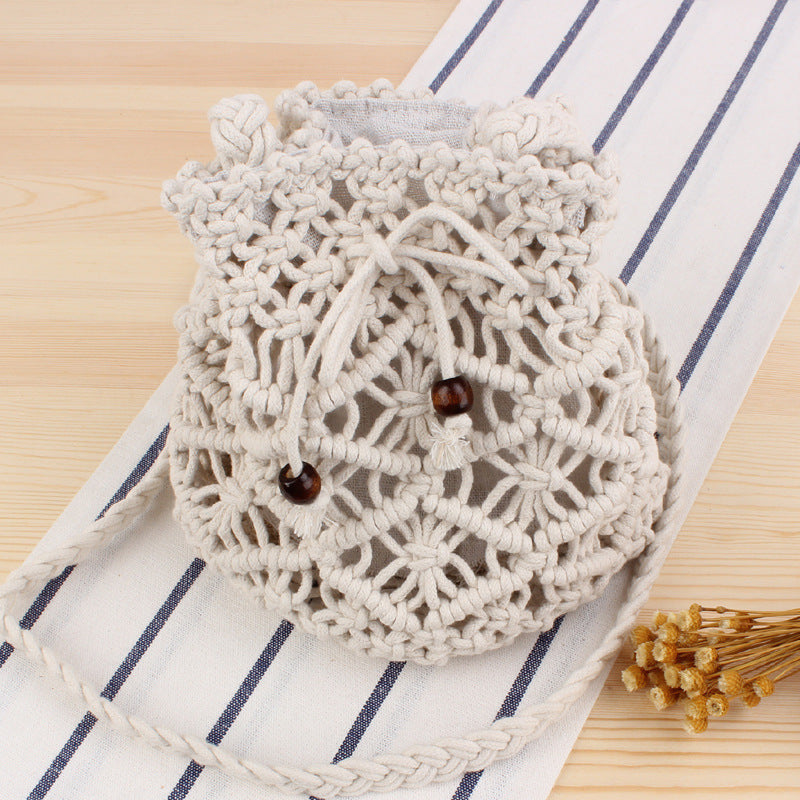 Handmade Macrame Shoulder Bag Bowlift