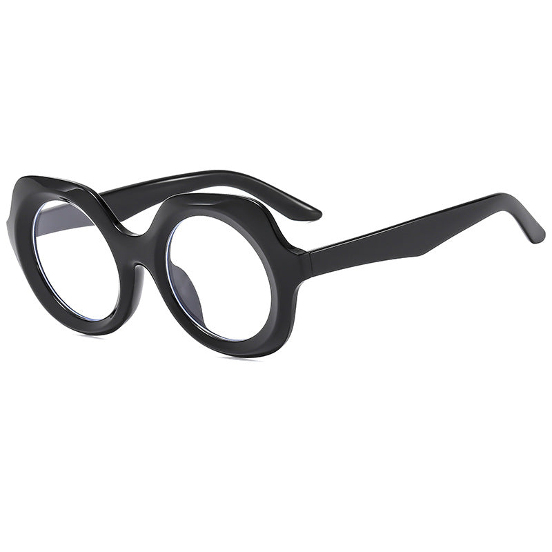 Women oversized sunglasses with stylish, curved frame Bowlift