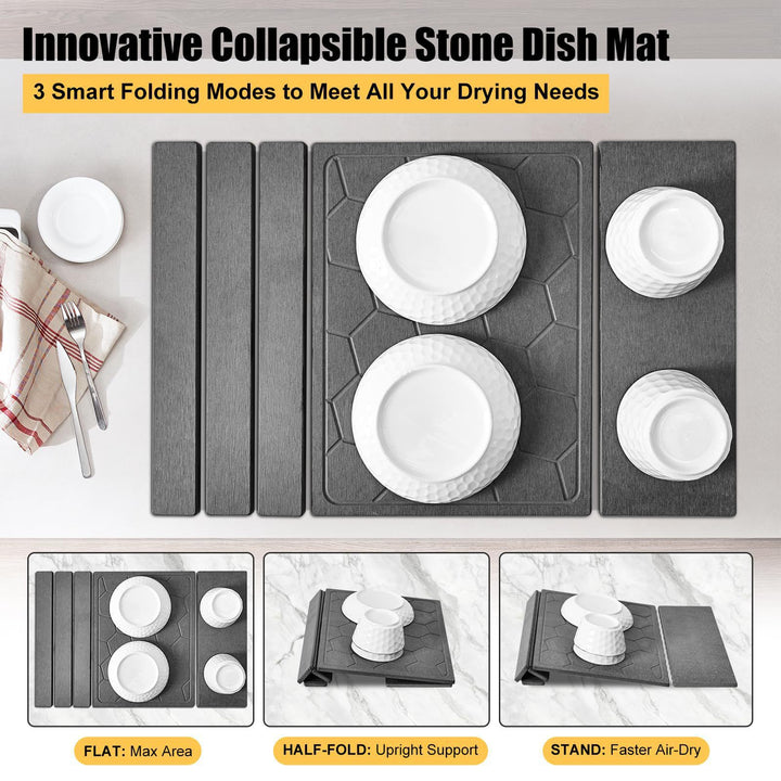 Honeycomb Design Kitchen Mat Set