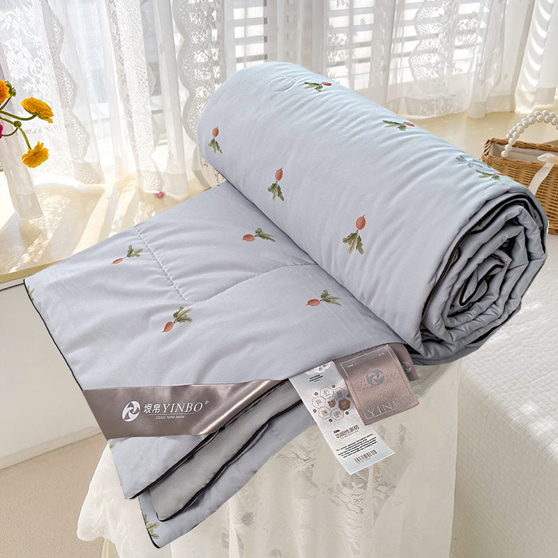 Floral Embroidered Comforter Bowlift