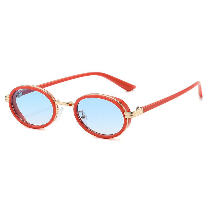 Vintage-Inspired Elegant Oval Sunglasses Bowlift