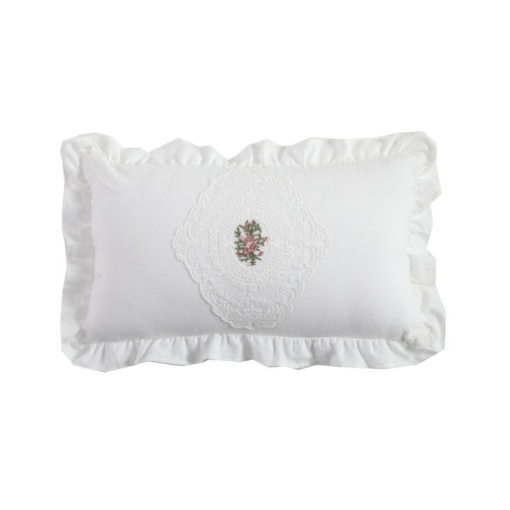 Decorative Embroidered Throw Pillow