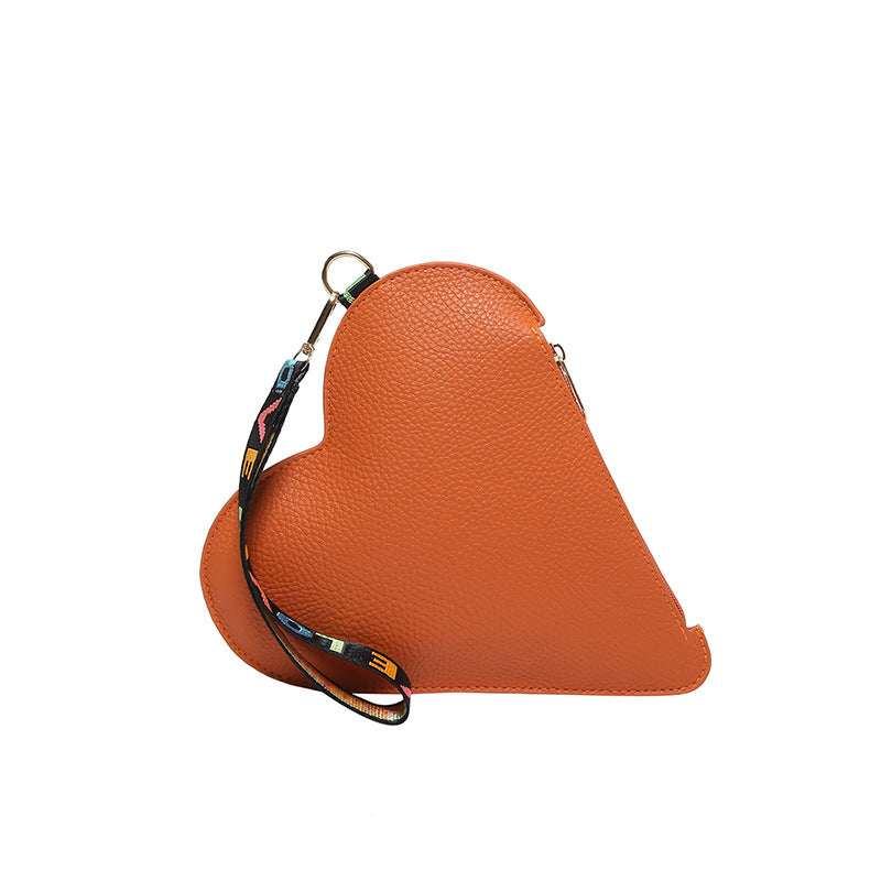WoHeart-Shaped Compact Handbag Bowlift