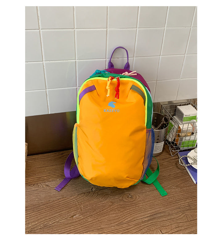 Colorful Adventure-Ready School Backpack Bowlift