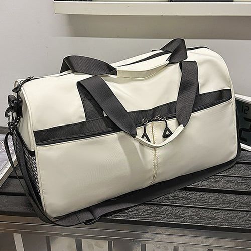 Fitness travel bag with practical organization Bowlift