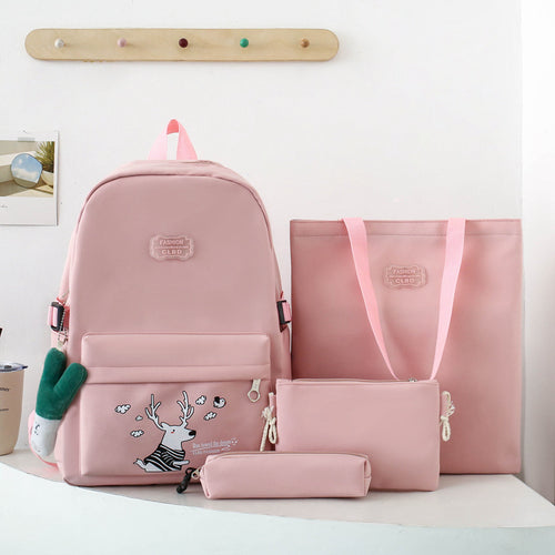 Whimsical Character Backpack Set