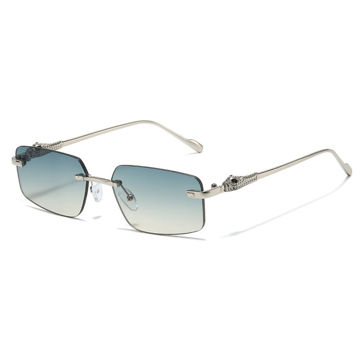 Designer Rectangle Sunglasses with Luxurious Metallic Details Bowlift