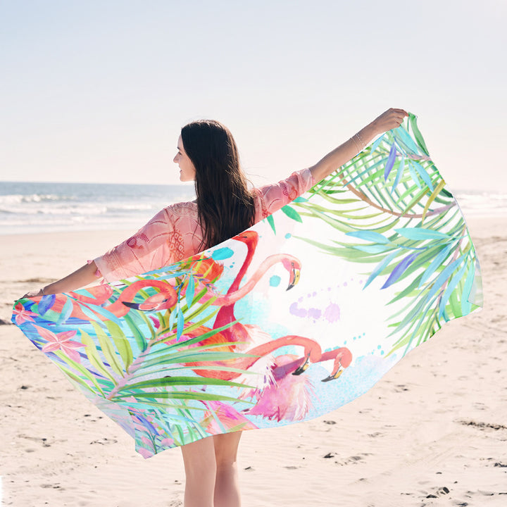 Beach towel in elegant jellyfish design Bowlift