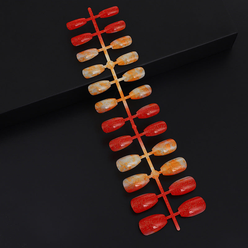 Luxury glitter design artificial nails Bowlift