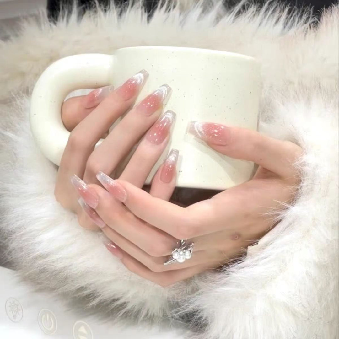 Ombre Press-On Nail Set Bowlift 1787394846