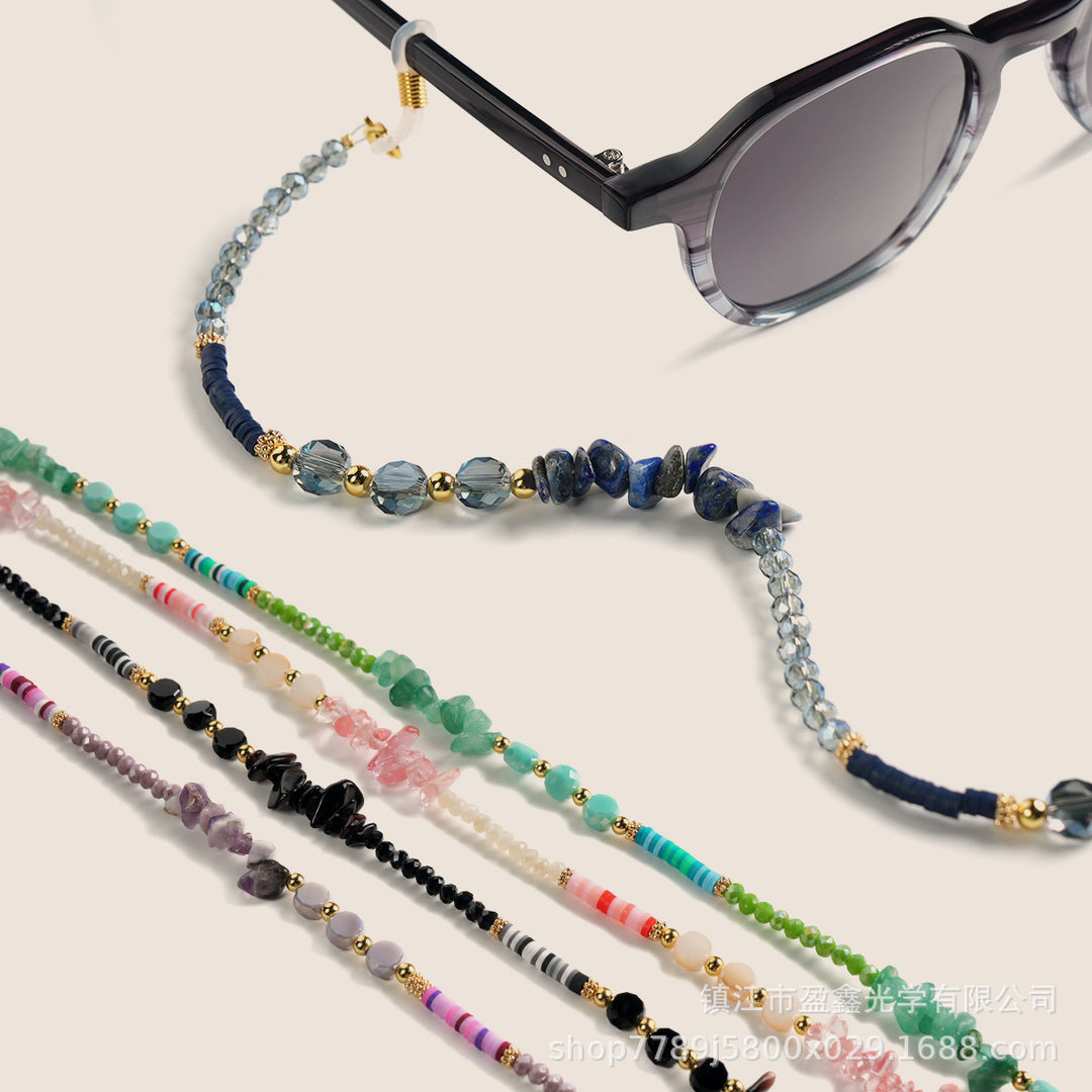 Beaded Eyewear Safety Necklace Bowlift
