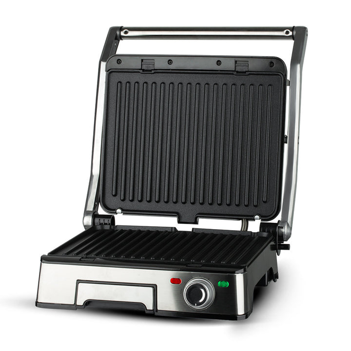 Electric Grill with Adjustable Temperature Control and Non-Stick Surface Bowlift
