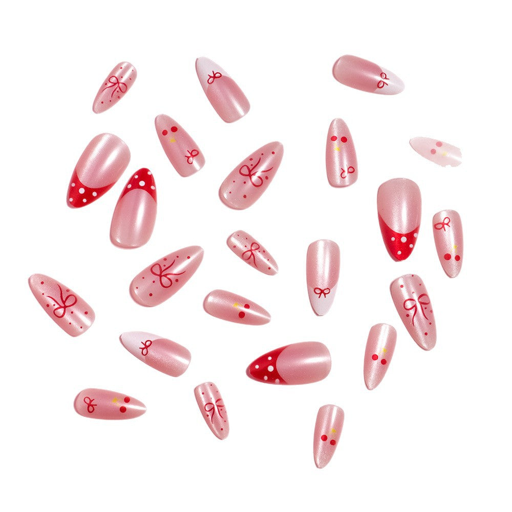 Artistic Themed Press-On Nail Set Bowlift