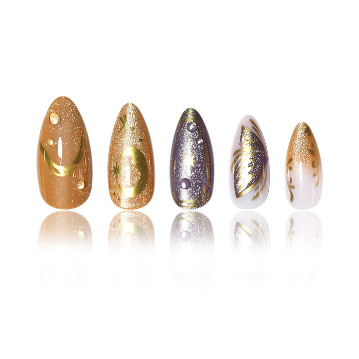 Premium Elegant Stiletto Nail Enhancements Bowlift